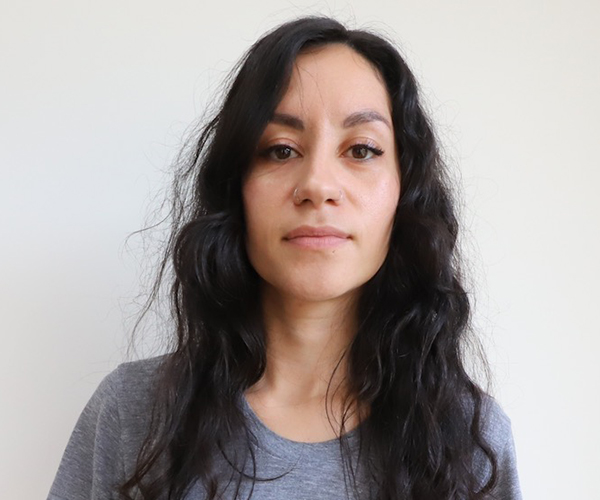 Art department trainee Edwina Bowen